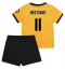 Wolves Hee-chan Hwang #11 Heimtrikot Kinder 2025-26 Kurzarm (+ kurze hosen)