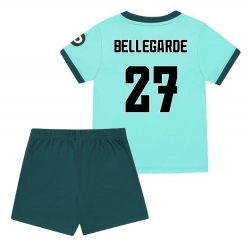 Wolves Jean-Ricner Bellegarde #27 Auswärtstrikot Kinder 2025-26 Kurzarm (+ kurze hosen)