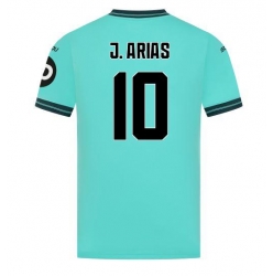 Wolves Jhon Arias #10 Auswärtstrikot 2025-26 Kurzarm