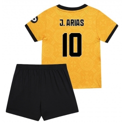 Wolves Jhon Arias #10 Heimtrikot Kinder 2025-26 Kurzarm (+ kurze hosen)