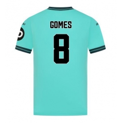 Wolves Joao Gomes #8 Auswärtstrikot 2025-26 Kurzarm