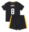 Wolves Joao Gomes #8 Auswärtstrikot Kinder 2024-25 Kurzarm (+ kurze hosen)