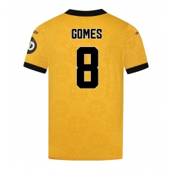 Wolves Joao Gomes #8 Heimtrikot 2025-26 Kurzarm