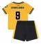 Wolves Jorgen Strand Larsen #9 Heimtrikot Kinder 2024-25 Kurzarm (+ kurze hosen)