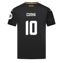 Wolves Matheus Cunha #10 Auswärtstrikot 2024-25 Kurzarm