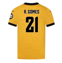 Wolves Rodrigo Gomes #21 Heimtrikot 2025-26 Kurzarm