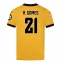 Wolves Rodrigo Gomes #21 Heimtrikot 2025-26 Kurzarm