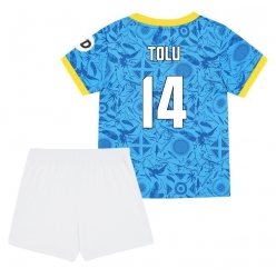 Wolves Tolu Arokodare #14 3rd trikot Kinder 2025-26 Kurzarm (+ kurze hosen)