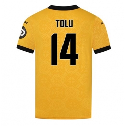 Wolves Tolu Arokodare #14 Heimtrikot 2025-26 Kurzarm