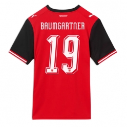 Österreich Christoph Baumgartner #19 Heimtrikot WM 2026 Kurzarm