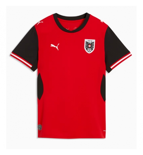Österreich Heimtrikot Frauen WM 2026 Kurzarm Österreich Heimtrikot Frauen WM 2026 Kurzarm