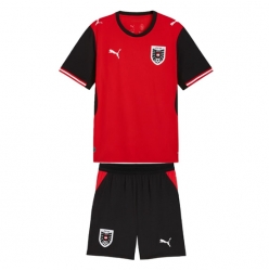 Österreich Heimtrikot Kinder WM 2026 Kurzarm (+ kurze hosen)