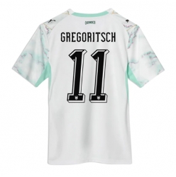 Österreich Michael Gregoritsch #11 Auswärtstrikot WM 2026 Kurzarm
