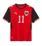 Österreich Michael Gregoritsch #11 Heimtrikot WM 2026 Kurzarm