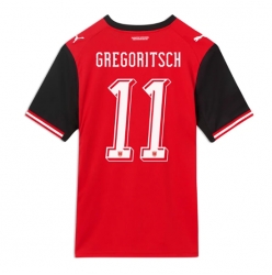 Österreich Michael Gregoritsch #11 Heimtrikot WM 2026 Kurzarm