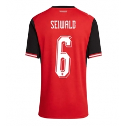 Österreich Nicolas Seiwald #6 Heimtrikot Frauen WM 2026 Kurzarm