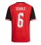 Österreich Nicolas Seiwald #6 Heimtrikot WM 2026 Kurzarm Österreich Nicolas Seiwald #6 Heimtrikot WM 2026 Kurzarm